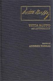 Titta Ruffo by Andrew Farkas