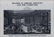 Cover of: Reader in Library Services and the Computer