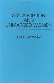 Cover of: Sex, abortion, and unmarried women