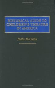 Cover of: Historical guide to children