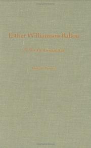 Cover of: Esther Williamson Ballou: a bio-bibliography