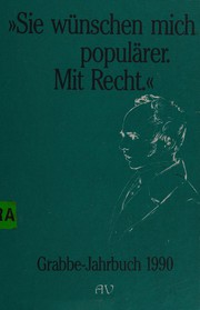 Cover of: "Sie wünschen mich populärer. Mit Recht"