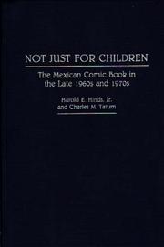 Cover of: Not just for children | Harold E. Hinds