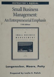 Cover of: Small Business Management by Justin G. Longenecker