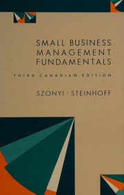 Small business management fundamentals by Andrew J. Szonyi