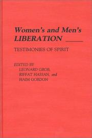 Cover of: Women's and Men's Liberation: Testimonies of Spirit (Contributions in Philosophy)