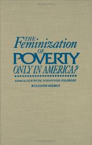 Cover of: The Feminization of Poverty: Only in America? (Contributions in Women's Studies)