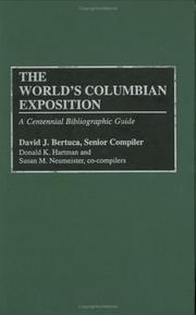 Cover of: The World's Columbian Exposition by David J. Bertuca