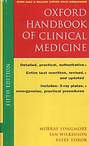 Cover of: Oxford handbook of clinical medicine by J. M. Longmore