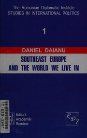 Cover of: Southeast Europe and the world we live in