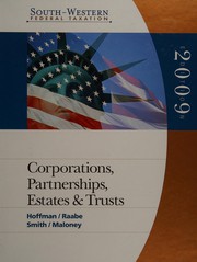 Cover of: South-Western Federal Taxation: Corporations, Partnerships, Estates, and Trusts, Volume 2 (with TaxCut® Tax Preparation Software CD-ROM)