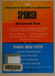 Cover of: Spanish, advanced test.