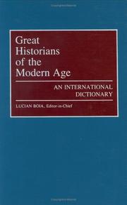 Cover of: Great Historians of the Modern Age by 