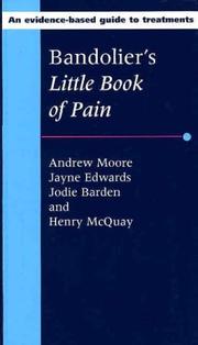 Cover of: Bandolier's little book of pain