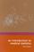 Cover of: An Introduction to Medical Statistics