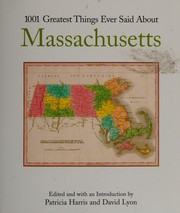 Cover of: 1001 greatest things ever said about Massachusetts