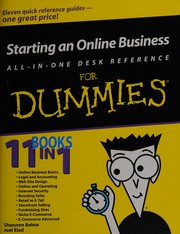 Cover of: Starting an online business all-in-one desk reference for dummies by Shannon Belew