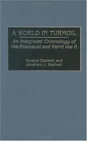 Cover of: A world in turmoil by Hershel Edelheit