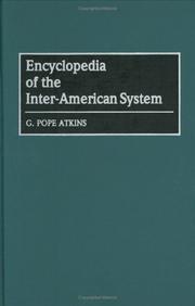Cover of: Encyclopedia of the inter-American system
