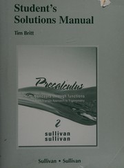 Cover of: Precalculus by Michael Sullivan, Michael Sullivan III, Kevin Bodden, Randy Gallaher