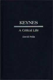 Cover of: Keynes: a critical life