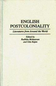 Cover of: English Postcoloniality | 