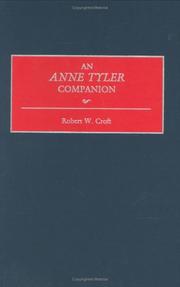 An Anne Tyler companion by Robert W. Croft