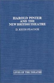 Cover of: Harold Pinter and the new British theatre