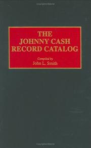 Cover of: The Johnny Cash record catalog