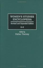 Women's Studies Encyclopedia by Helen Tierney