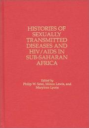 Cover of: Histories of sexually transmitted diseases and HIV/AIDS in Sub-Saharan Africa