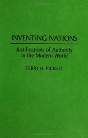 Cover of: Inventing nations: justifications of authority in the modern world