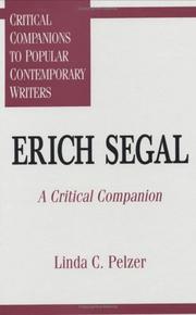Cover of: Erich Segal: a critical companion