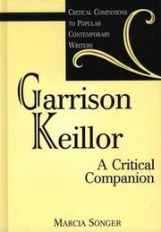 Cover of: Garrison Keillor by Marcia Songer