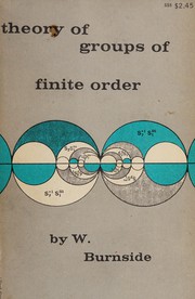 Cover of: Theory of groups of finite order