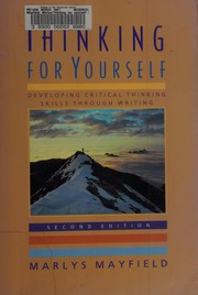 Cover of: Thinking for yourself by Marlys Mayfield