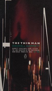 Cover of: The  thin man by Dashiell Hammett