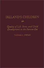 Cover of: Ireland's children by Thomas E. Jordan
