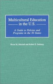 Cover of: Multicultural Education in the U.S: A Guide to Policies and Programs in the 50 States