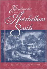 Cover of: Encyclopedia of the antebellum South