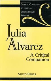 Cover of: Julia Alvarez by Silvio Sirias