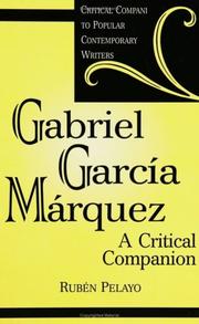 Cover of: Gabriel Garcia Marquez | Ruben Pelayo