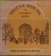 Cover of: Trees & shrubs by Richard Gorer