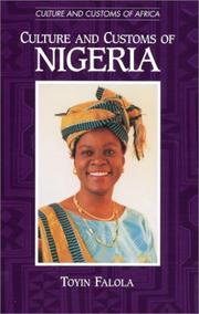 Cover of: Culture and customs of Nigeria by Toyin Falola