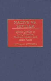 Cover of: Native vs. Settler by Thomas G. Mitchell