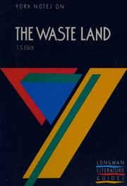 Cover of: Notes on Eliot's "Waste Land" by Alasdair D. F. Macrae