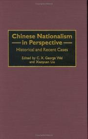 Cover of: Chinese Nationalism in Perspective by 