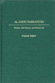 Cover of: Al-Anon narratives by Grazyna Zajdow