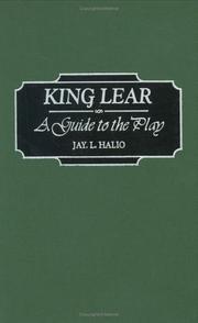 King Lear by Halio, Jay L.