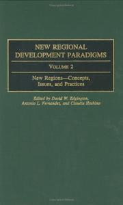 Cover of: New Regional Development Paradigms by United Nations. Centre for Regional Development.